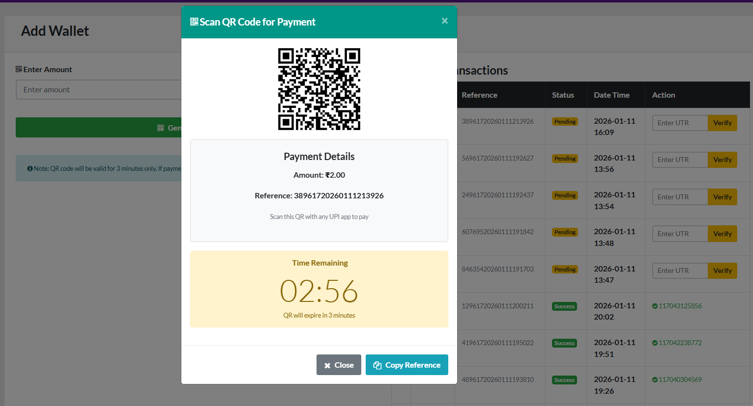 Auto UPI QR Payment Gateway Portal Source Code A M A Z O N