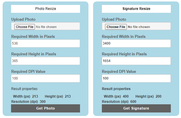 Uti Pan Card Photo And Signature Size Software File Download product image 3